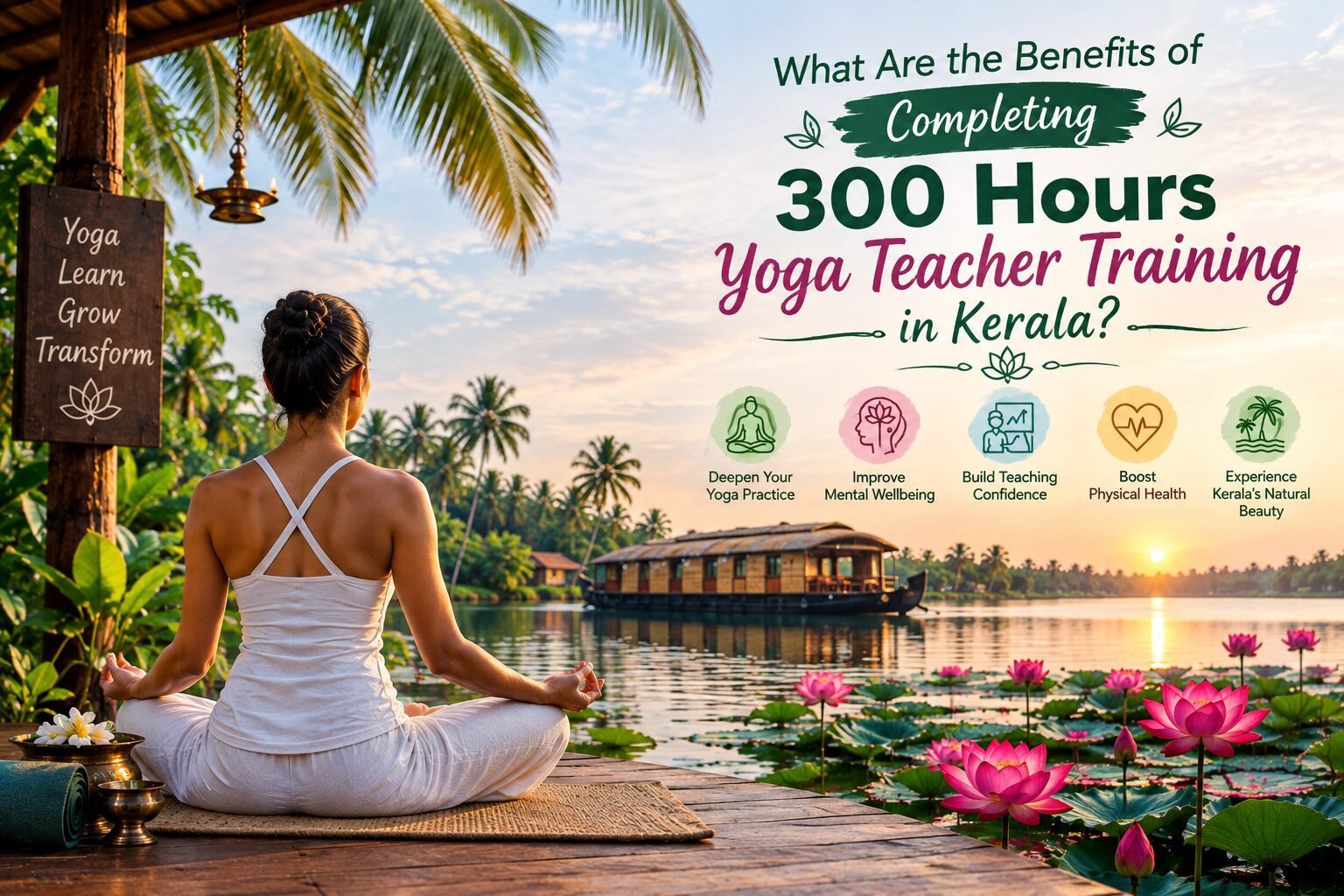 Kerala Backwaters Yoga Teacher Training