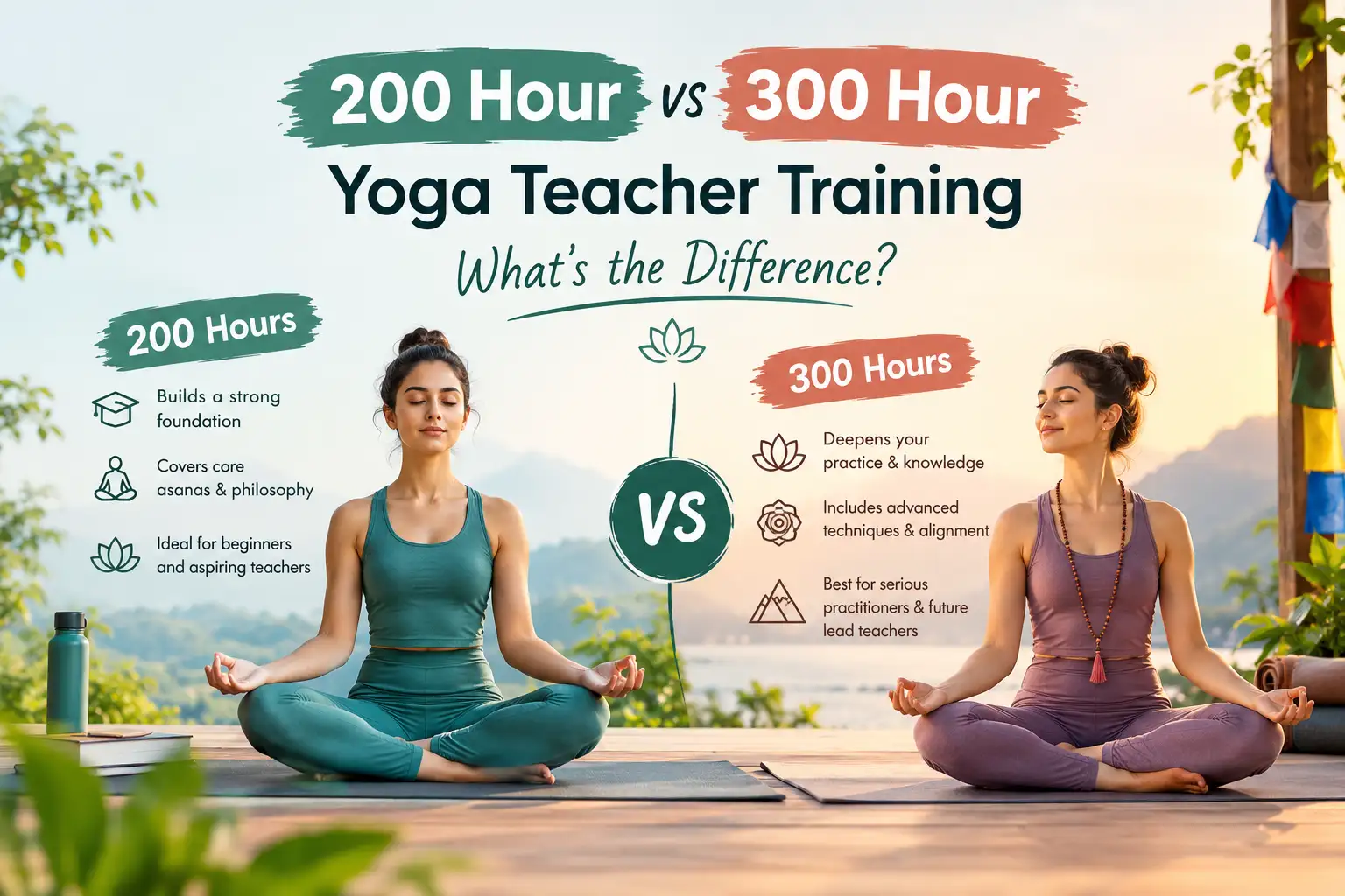 Yoga Teacher Training 200 vs 300 Hours
